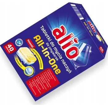 Přípravek do myčky Tablety kapsle do myčky ALL IN ONE 7v1 ALIO 40 kusů