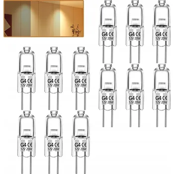 Žárovka ŽÁROVKA HALOGENOVÁ G4 20W 12V 12 ks