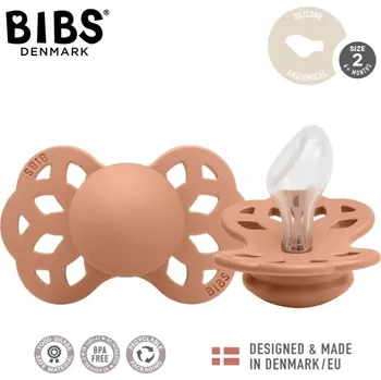 Anatomický Dudlík Bibs , ortodontický silikonový, 6 měsíců +