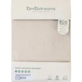 Prostěradlo Bambusové prostěradlo 60x120cm BIMBIDREAMS LINO šedohnědá