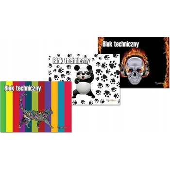 Blok Technický blok GIMBOO A4, 10 listů, 150 g/m², bílý