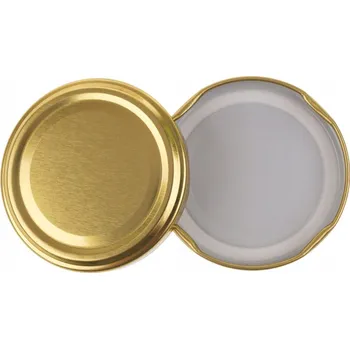 Obraz Šroubovací Víčka Tragar Z-66 66 mm zlaté 10 kusů