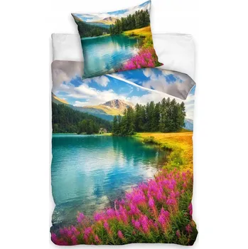 Povlečení Povlečení JEZERO KRAJINA VÝHLED PŘÍRODA OBOUSTRANNÉ