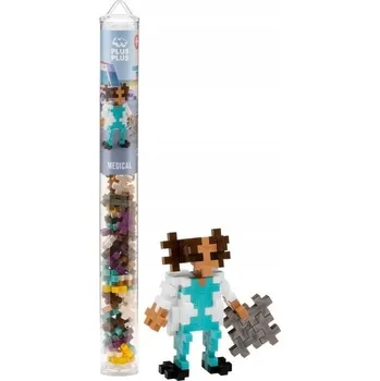 ostatní stavebnice Plus-Plus Tuba Lékař - 100 Dílků - PLUS-PLUS