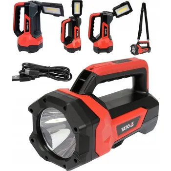 YATO REFLEKTOR AKUMULÁTOROVÁ SVÍTILNA 1000LM FUNKCE POWERBANK 8AH