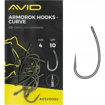 Rybářský háček Zemní Háčky s protihrotem Avid A0520001 10 ks