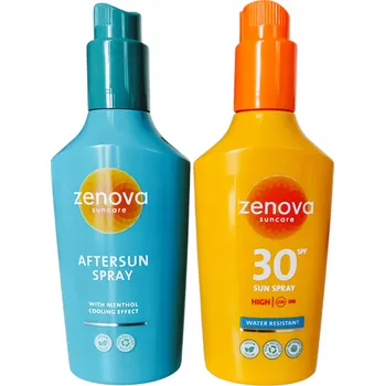 Přípravek na opalování OPALOVACÍ KRÉM SPF30 + PŘÍPRAVEK PO OPALOVÁNÍ VE SPREJI 200 ml SADA KRÉMŮ