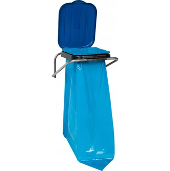 Odpadkový koš Stojan a rám na pytle pro třídění odpadu GSG24 120 l, modrý