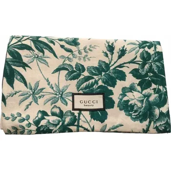 Kosmetická taška Kosmetická taštička Gucci Bloom Pouch béžová