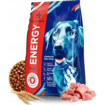 Krmivo pro psa ELITE DOG Energy pro aktivní psy VITAMÍNY Velká Plemena 10 kg