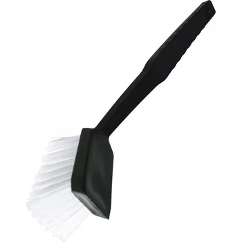 Kartáč na nádobí Ruční kartáč na mytí nádobí s rukojetí na drhnutí hrnců