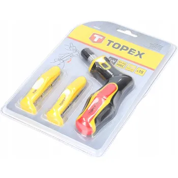 Šroubovák Šroubovací bity s držákem 15 ks 39D893 Topex