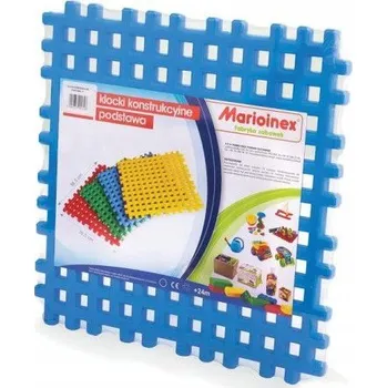 ostatní stavebnice Podložka pod vaflové kostky Marioinex modrá 36,5x36,5 cm