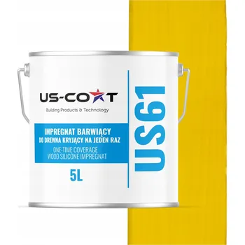 Olej na dřevo IMPREGNACE NA DŘEVO EXTRA BARVA S VOSKY, CHRÁNÍ BARVY, JEDNA VRSTVA, UV OCHRANA, ŽLUTÁ 5L