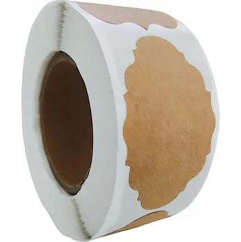 Speciální papír Samolepicí Samolepky na dárky, Sklenice dózy, 250 kusů