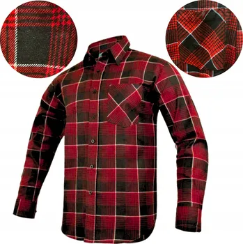 Pracovní obuv Flanelová košile Art-Mas Modar vel. 40 červená