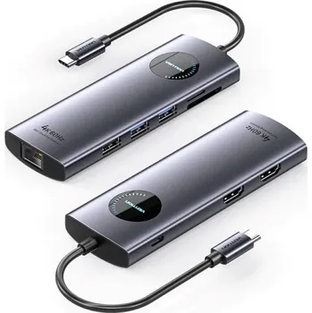 Dokovací stanice Vention 9 v 1 MST USB-C 4K 100W PD 5Gbps