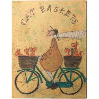 Obraz Obraz na plátně Sam Toft - Cat Baskets