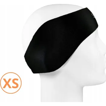Čelenka Plavecká čelenka na uši - černá - velikost XS
