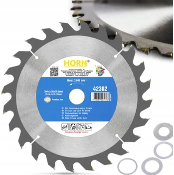 Pilový kotouč Kotouč na dřevo pila 300x30 24 zubů s vidiovým ostřím