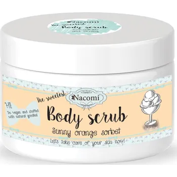 Tělový peeling Nacomi Cukrový peeling Pomerančový 200 Ml