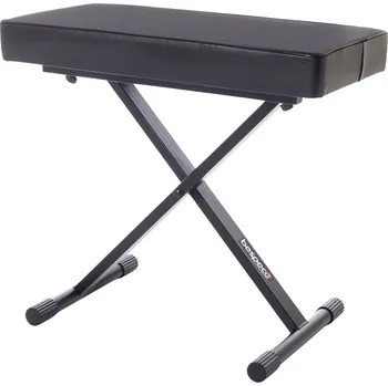 Bespeco SG9EX Kovová klavírní židle Black (Jako nové)
