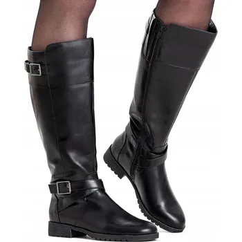 Dámské kozačky Wojtyłko dámské kozačky nad koleno, velikost 41