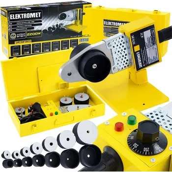 Svářečka Svářečka na trubky Elektromet polyfúzní 2200 W 20-63 mm 320 °C