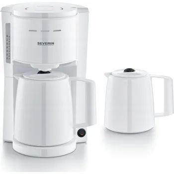 Kávovar Severin KA 9309 Dvojitý kávovar, bílý