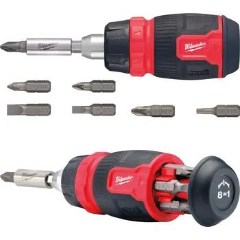 Šroubovák Milwaukee 8v1 křížový