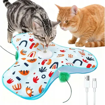 Hračka pro kočku Interaktivní hračka PRO KOČKY KOČEK HRAČKA ÚKRYT DOMEČEK se Zvuky myši