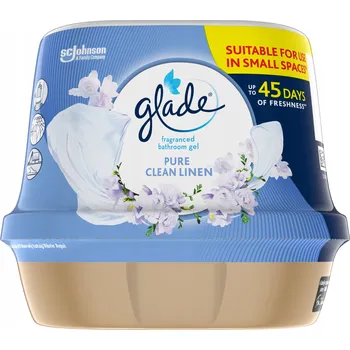 Vůně do bytu Glade Pure Clean Linen osvěžovač vzduchu gel, 180 g