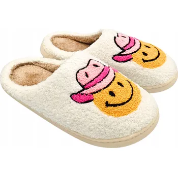 Dámská obuv Dámské Pantofle domácí pantofle Minka s kovbojským vzorem vel. 37-38