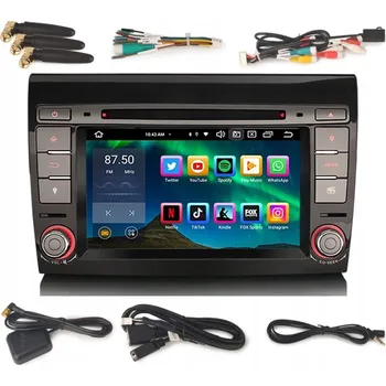 Autorádio 2DIN AUTORÁDIO S NAVIGACÍ ANDROID FIAT BRAVO 2 II 4/64 GB DSP CARPLAY LTE