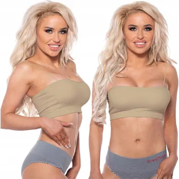 Podprsenka Markal podprsenka nevyztužená béžová velikost L/XL