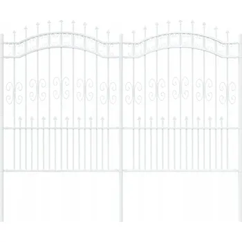 Oplocení plot bílý 190 cm práškově lakovaná Ocel