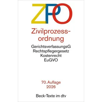 Zivilprozessordnung. ZPO