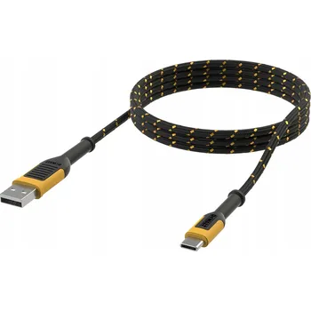 Datový kabel Kabel DeWalt USB - USB typ C, 1,8 m, černý