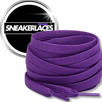 Tkaničky do bot KICKS-GEEKS fialové tkaničky do bot délky 120 cm