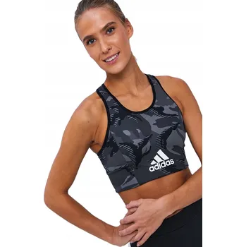 Podprsenka Adidas sportovní podprsenka šedá velikost XS