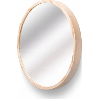 Zrcadlo Zrcadlo Stolarnia Pika nástěnné kulaté rám dřevo 475 x 45 mm