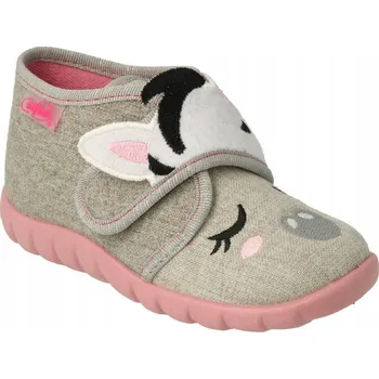 Dívčí obuv Befado dětské papuče na suchý zip, vícebarevné, velikost 25
