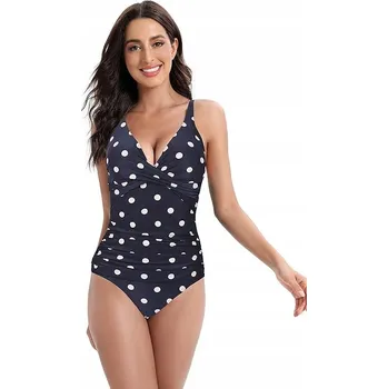 Dámské plavky Dámské jednodílné plavky Laorchid Navy, velikost XL