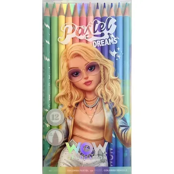 Kresba Pastelky 12 ks WOW Generation, Sada, Vícebarevné