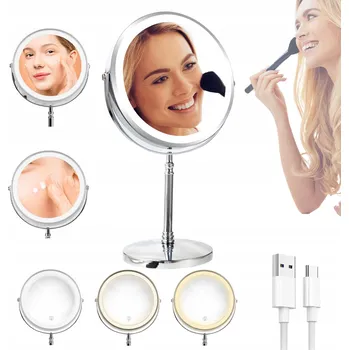 Zrcadlo Stojací zrcadlo bílé Bedee