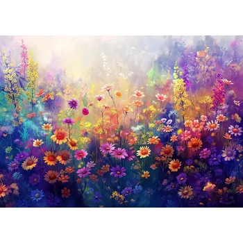 Puzzle Enjoy Puzzle Kvetoucí Louka 1000 dílků