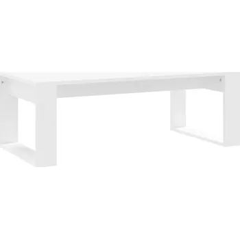 Konferenční stolek Konferenční stolek bílý 102 x 50 x 35 cm, dřevotříska