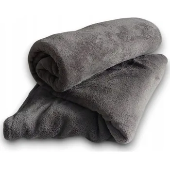 Prostěradlo Deka mdProduct polar 140 cm x 200 cm šedá