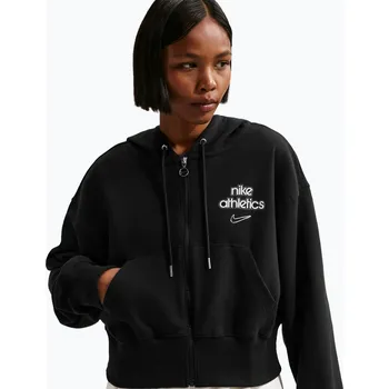 Dámská mikina Dámská mikina Nike Phoenix Full-Zip Hoodie black