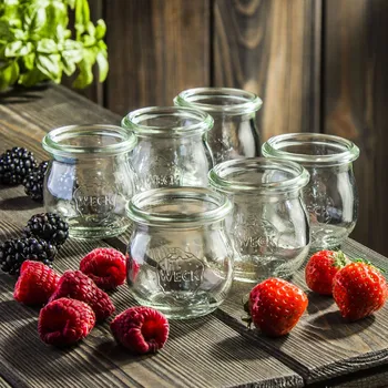 Zavařovací sklenice WECK Tulipán 0,075 l 6 ks. - zavařovací sklenice bez víček